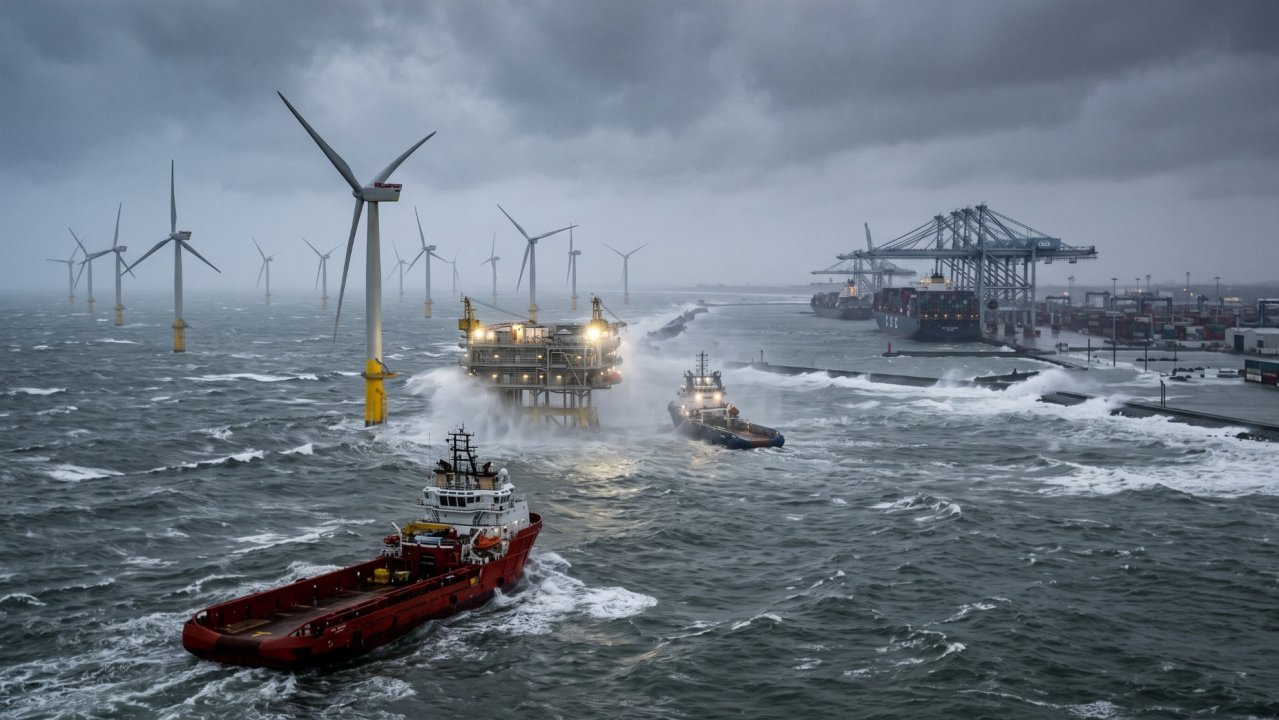 Whitepaper: Extremwetter in der Nordsee und europäische Resilienz kritischer Einrichtungen